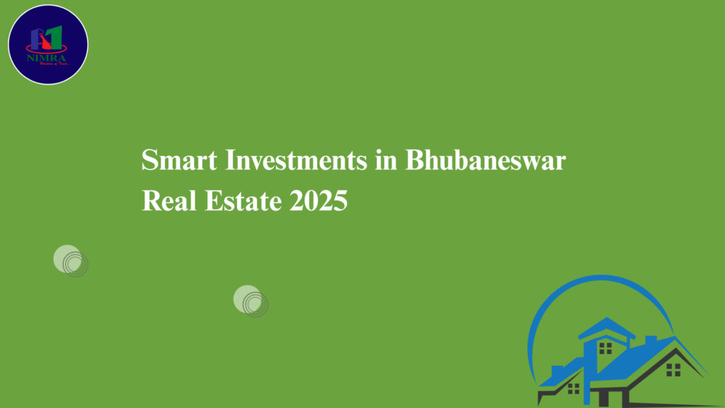 Aerial view of modern real estate projects in Bhubaneswar, Odisha, highlighting infrastructure growth in 2025