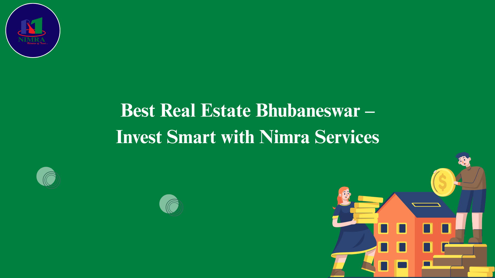 Modern residential real estate project in Bhubaneswar by Nimra Services with premium plots and future-ready locations