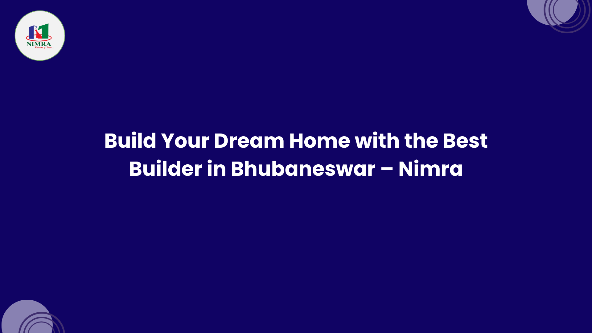 Modern residential project by Nimra Promoters, the best builder in Bhubaneswar offering quality and affordable housing